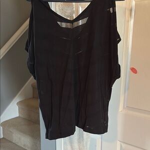 Chic Black Sleeveless Top